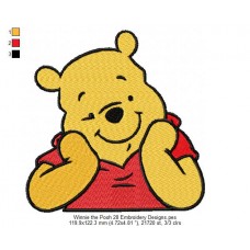 Winnie the Pooh 28 Embroidery Designs